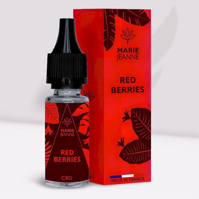 E-liquide CBD RED BERRIES Marie Jeanne