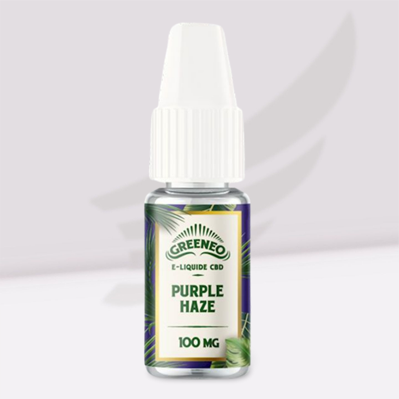 E-liquide CBD Purple Haze Greeneo