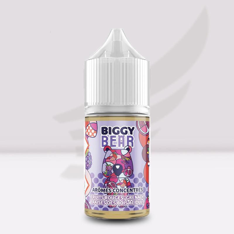 Arôme Fruits Rouges Grenade Fraise des Bois Acidulée - 30ml - Biggy Bear Secret's LAb