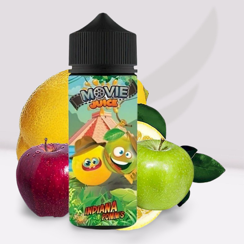 Indiana Pomm's 100ml Movie Juice by Secret's LAb Indiana Pomm's 100ml Movie Juice by Secret's LAb