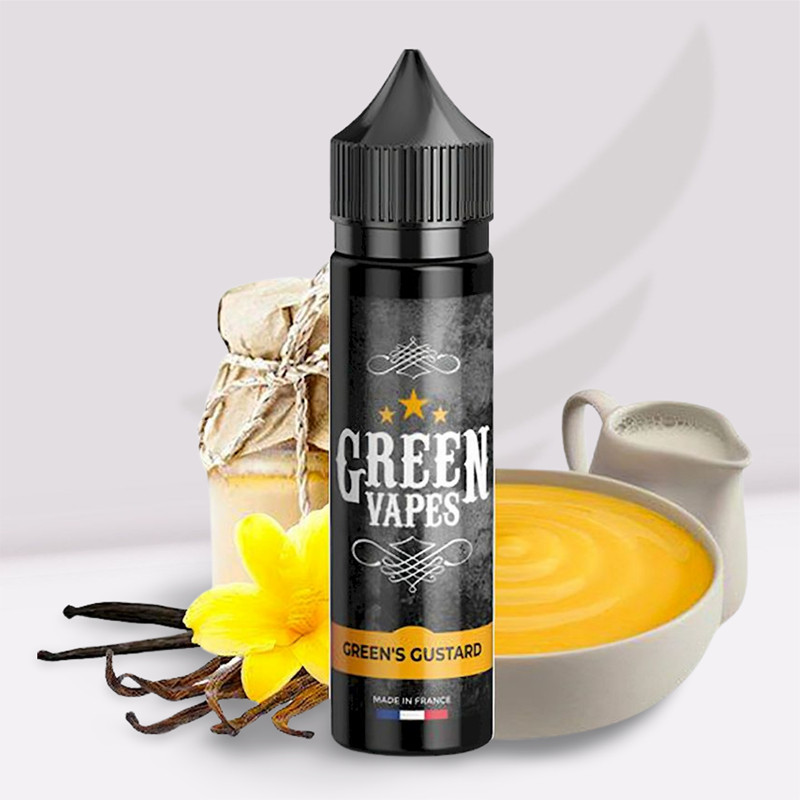Prêt à booster Green's Custard Green Vapes Prêt à booster Green's Custard Green Vapes