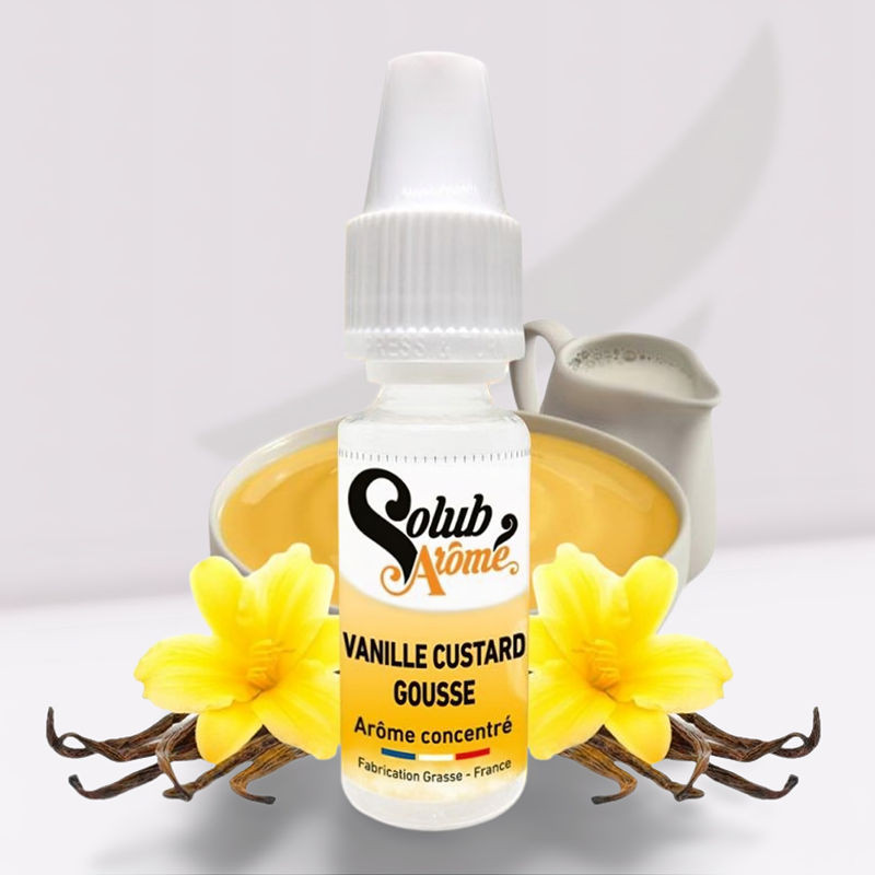 Arôme Vanille Custard Gousse Solubarome Arôme Vanille Custard Gousse Solubarome