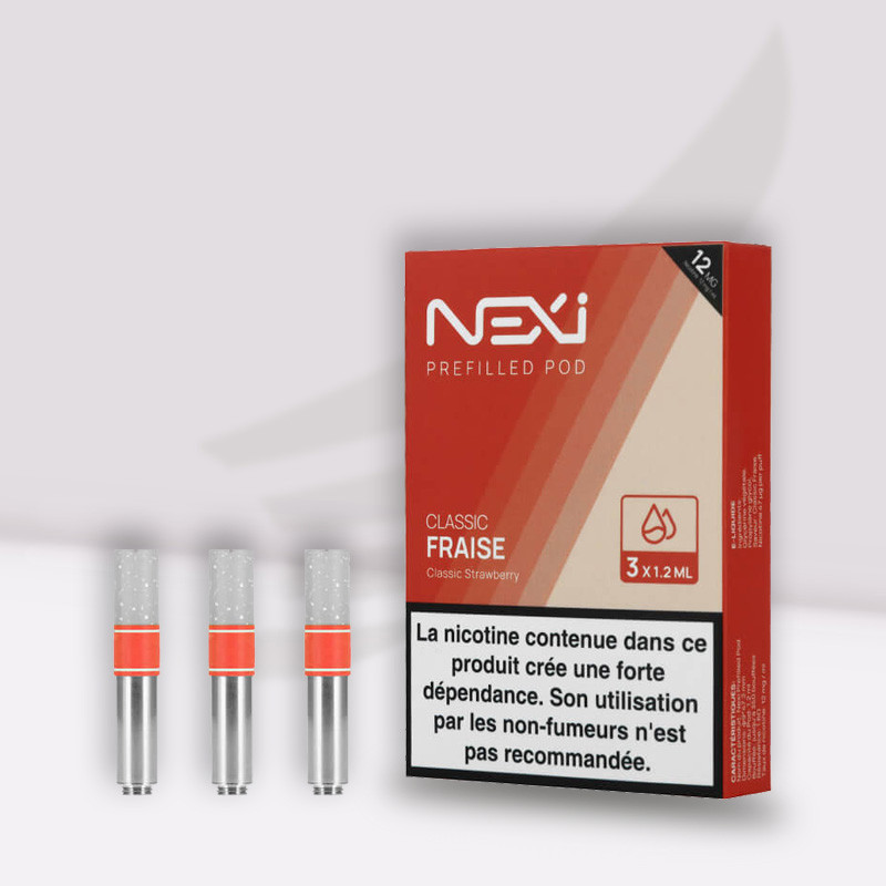 Cartouche Classic Fraise Nexi One - Aspire Cartouche Classic Fraise Nexi One - Aspire