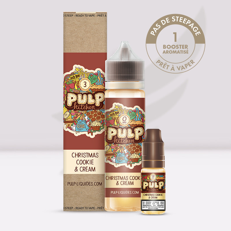 Christmas Cookie and Cream 50ml - Pulp Christmas Cookie and Cream 50ml - Pulp