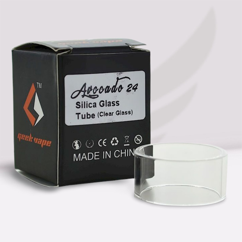 Tube pyrex pour Avocado 24 (Geekvape) Tube pyrex pour Avocado 24 (Geekvape)