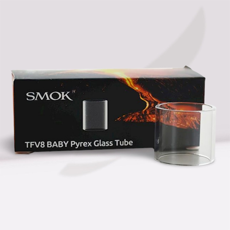 Tube pyrex pour TFV8 Baby (Smoktech) Tube pyrex pour TFV8 Baby (Smoktech)